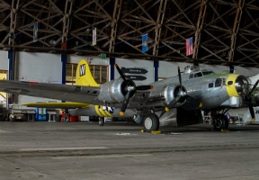 Tillamook Air Museum's Boeing B-17G bomber "Chuckie"